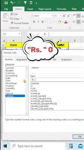 Excel Tutorial: Formatting Cells for RS and PCS Data Entry