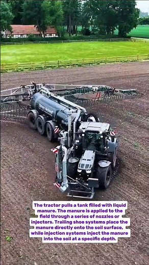 Liquid Manure Spreader in Action: Sustainable Farming Practices!
