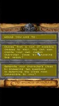 Back to 1996: The Elder Scrolls II Daggerfall Gameplay #games