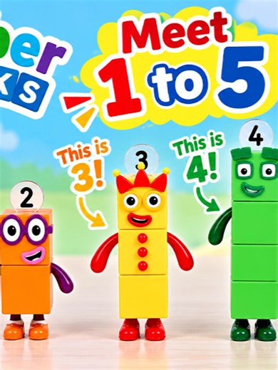 Introduce Numberblocks 1 to 5 One by One | Number Blocks Toys & Step Squad Fun #numberblocks #diy #toys #number #asmr Learn Numbers 1 to 5 with Numberblocks! 🔢🧱 Welcome to a fun and educational introduction to Numberblocks 1 to 5! In this video, we introduce each number block one by one, exploring building number blocks, colorful characters, and fun learning moments for kids. Join the Numberblocks step squad as we count, build, and explore the numberblocks world together. Perfect for toddlers,