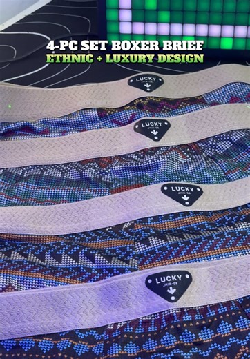 Luxury and Ethnic Design in Men's Underwear