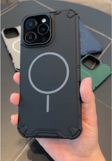 🔥【iPhone anti-fall ceiling】MagSafe magnetic heat dissipation four-corner explosion-proof airbags!#ply #phonecase #iphone13 #iphone15 #iphone14 #iphone15promax #iphone16 #iphone16promax