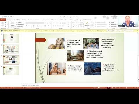 Información personal, Rutinas Y Descripción de una imagen y prendas de vestir.