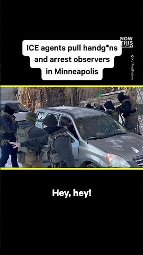 ICE Agents Draw Guns, Arrest Observers