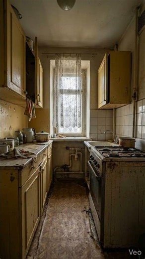 From Old Kitchen to Modern Dream in Seconds 🤯 #beforeafter #airenovation #homemakeover