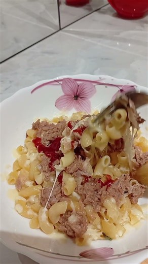 Home made baked tuna pasta. #mycooking #cookingisfun #foodie #cookingvideo #cookingwithlove