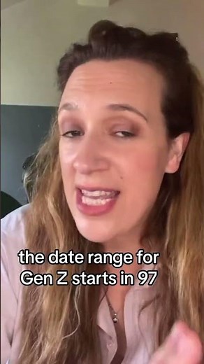 🤷 WHY does Gen Z begin in 1997 and end in 2010?