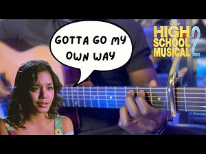 High School Musical 2 – Gotta Go My Own Way | Acoustic Fingerstyle Guitar Cover + Tabs