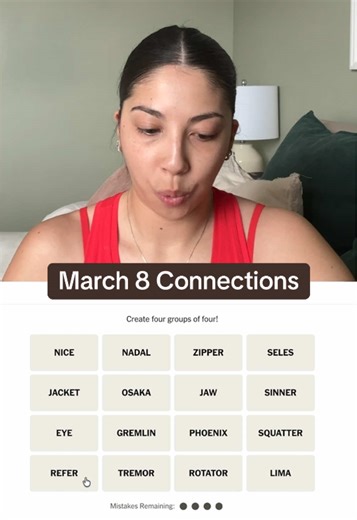 Who fell for the red herring? #connections #nytconnections #nytgames #connectionsgame #wordgame