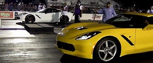 Two C7 Corvette Stingrays at the Drag Strip - CorvetteForum