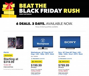 Best Buy 3-day sale: iPad Air $80 off, 16GB WiFi model starts at $320