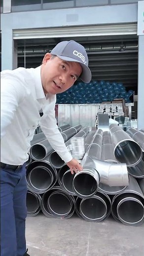ỐNG GIÓ SAO VIỆT | Chia sẻ phương pháp tạo các kết nối ống tròn #onggio #PCCC #hutkhoi #baoon