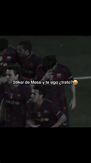 Sticker de Messi: ¿Te sigo si me sigues?