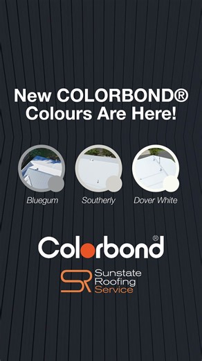 Meet the New COLORBOND steel Colour Range Inspired by the beauty of Australia’s landscapes, COLORBOND® steel has unveiled a stunning refreshed palette, featuring standout shades like Dover White™, Southerly®, and Bluegum®. These contemporary colours don’t just elevate the look of your roof or cladding, they’re backed by the proven strength and performance COLORBOND® steel is known for, built to handle Australia’s harsh conditions. At Sunstate Roofing, we’ll guide you through the colour selection