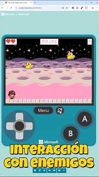 Learn Makecode Arcade in 3 Minutes | Enemy Interaction