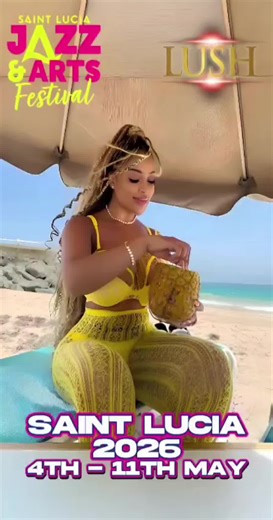 This is the weather dreams are made of 🌞🏖 Picture yourself soaking in the St Lucia Island vibes surrounded by tranquility & beauty ✨️ Don't Delay Book Today ☺️ Looking for a holiday? 🌴 Book your next break to St Lucia ✈️. Experience The Jazz & Arts Festival ✨️ May 4th - 11th 2026. . @ stluciajazzuk.com