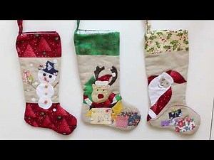 How To Make Santa Socks/ DIY Christmas Decorations/Christmas stockings