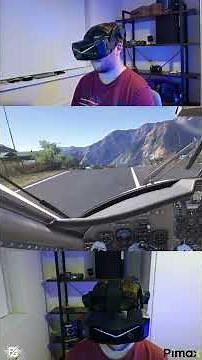 I Landed at Lukla Airport in Virtual Reality | MSFS 2024 VR | Pimax Crystal Super [Virtual Reality]