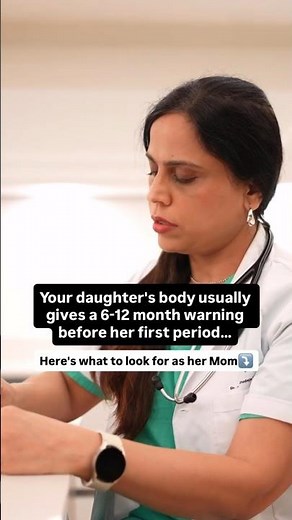 6 Signs Your Daughter's First Period is Coming (Don't Panic!) 🌸 #womenshealth #healthtipshindi