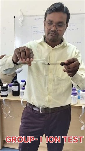 Confirmatory test of lead ion Pb+2 -SALT ANALYSIS#experiment #viralshorts