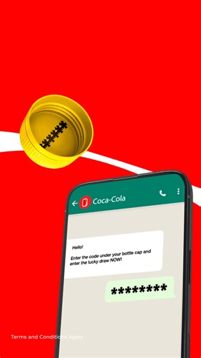 374 reactions · 68 shares | Chance to win cash prizes. To win SCAN the QR Code and whatsapp it to the number on the bottle cap. | Coca-Cola | Facebook