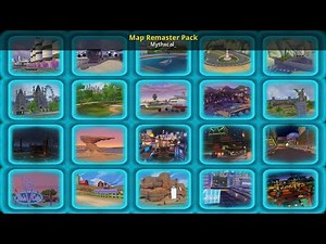 Cars 2 The Video Game Map remaster Pack & Superchargers