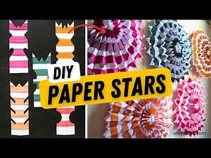 Paper Stars DIY | How to fold Paper stars