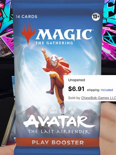 Avatar the Last Airbender Play Booster Box- EP 16 SECRET TUNNEL!!!! #magic #mtg #cardgame #mtgcommander #tradingcardgame #tcg #boosterbox #opening #nickelodeon #avatarthelastairbender #commander #magicthegathering #aang