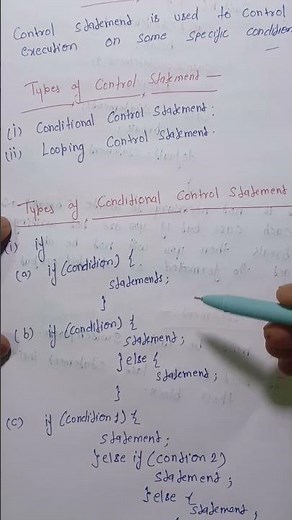 conditional statement in Java