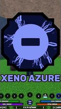 SHOWCASE DA GENKAI XENO AZURE! #roblox #shindo #shindolife #naruto #shorts #ghoul