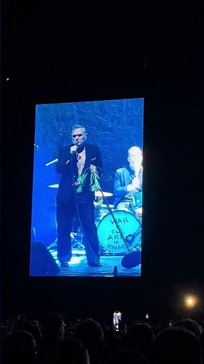 Morrissey live at the Co Op Live in Manchester on 7th June 2025