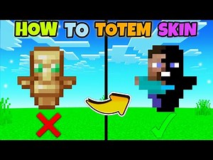 How To Totem Skin In Minecraft Pe/Java