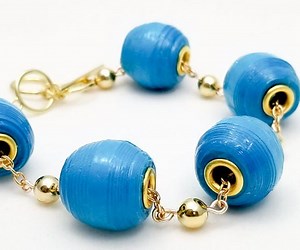 How to Make a Wide Euro Paper Bead