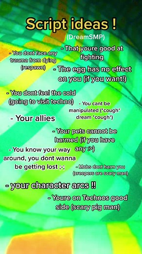 Dsmp Script Ideas ! #Bossit2021 #shifttok #shifting #shiftingrealities #f #fyp #shiftingtodreamsmp #Dreamsmp #dsmp #twitch #tommyinnit #tubbolive