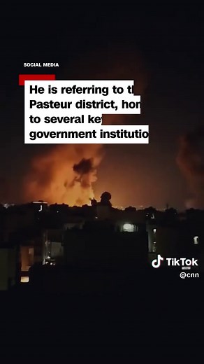 CNN’s team in Iran captured videos of smoke billowing up in the skies on Friday amid reports of overnight bombardments in Tehran. Another video widely circulated on Iranian social media shows intense explosions over Tehran in the early hours of Friday. #CNN #News #Iran