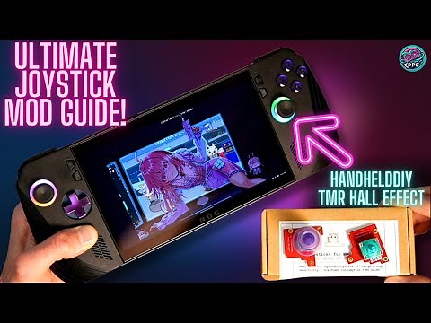 Ultimate Rog Ally X Joystick Mod Guide w/ HandHeldDiy TMR Hall Effect Joysticks - Blissfully Tight!
