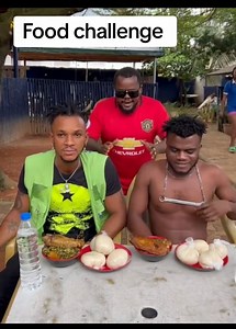 Food Challenge 😂😂 / 4 big FuFu | Mumu man Tv