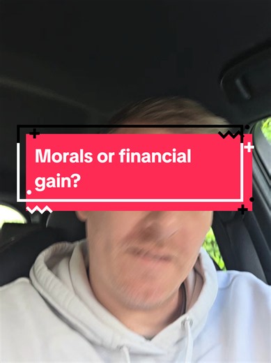 Morals or Financial Gain? Choosing Ethics Over Money