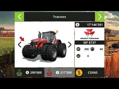 Fs 18 Big Massey Ferguson Tractor With Multiplayer ! Farming Simulator 18 Grass Cutting | #fs18