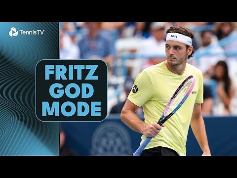 Taylor Fritz GOD MODE Performance vs Aleksander Vukic | Washington 2025