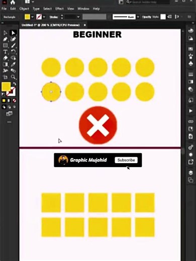 Adobe Illustrator Tutorial for Beginner #adobeillustrator #graphicdesign ‪@GraphicMujahid‬