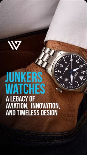 From record-breaking flights to Bauhaus-inspired craftsmanship, Junkers Watches carry the spirit of innovation and adventure. Sign up to watchgang.com for more interesting watches❗️ #JunkersWatches #Aviation #Fyp #fy #pilotwatches | Watch Gang