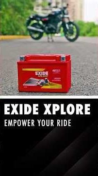 Exide Xplore: Empower your ride | Branded Content #shorts