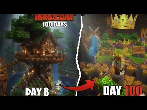 Built the Most Secret TREEHOUSE in Minecraft! 🌳 (Hindi/Urdu) - Minecraft Survival Series #10