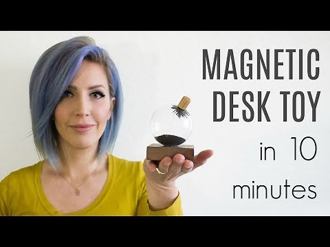 Make a MAGNETIC Desk Toy | How to