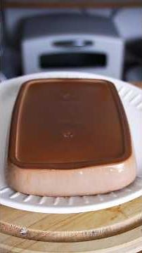 材料3つ！タッパーそのままチョコプリン作り方！#簡単レシピ