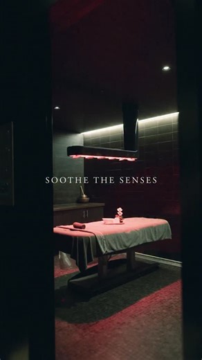 Let the sound of water do the work. The KOHLER Custom Vichy Shower surrounds you in a steady, rainfall-like rinse-featured in select hydrotherapy treatments at Kohler Waters Spa. Book your relaxation today. #kohlerwatersspa #hydrotherapy #vichyshower #hydrotherapytreatment | Kohler Waters Spa