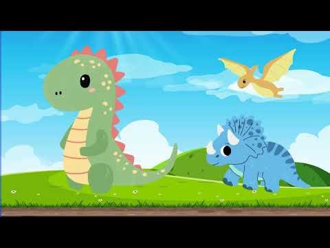 🦕🎶 The Dinosaur Dance | Children's Song to Dance and Learn | Music for Kids 🦖💃