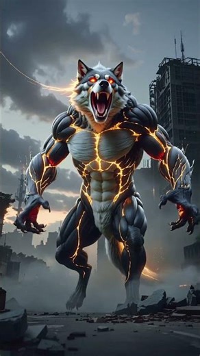 Wolf Beast Titan Transformation | Attack on Titan Style