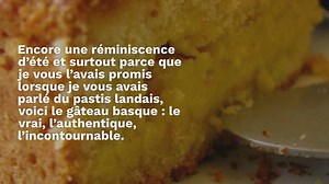 Le vrai gâteau basque